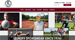 Desktop Screenshot of candosportswear.net